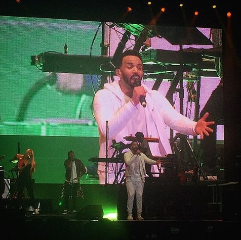 Setelah 16 tahun, akhirnya Craig David kembali tampil di Wembley Arena © instagram.com/lauren2694