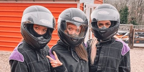 Daisy dan para saudaranya saat bermain go-karting untuk merayakan ulang tahunnya © Instagram via Metro