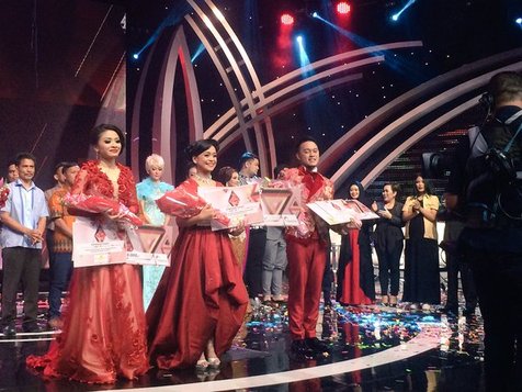 Juara 3, 2 dan 1 Dangdut Academy Asia © twitter.com/indosiar