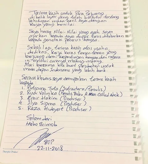 Berjuang Demi Kepentingan Bangsa