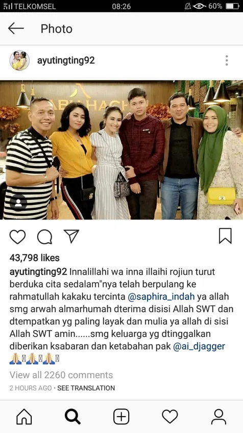 Dekat dengan Ayu Ting Ting