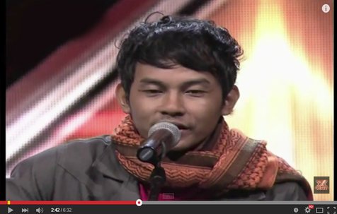 Dede Galau © X Factor Indonesia/youtube