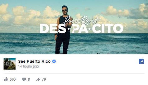 Despacito sukses besar, Luis Fonsi dipercaya untuk menjadi duta pariwisata Puerto Rico © Billboard.com/Facebook.com