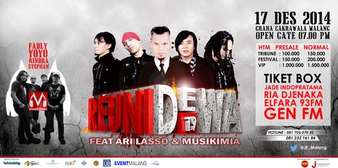 Konser Reuni Dewa 19 ft. Ari Lasso ©JadeIndopratama