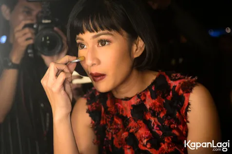 Dian Sastro akui pakai make up saat olahraga © KapanLagi.com®/Bayu Herdianto