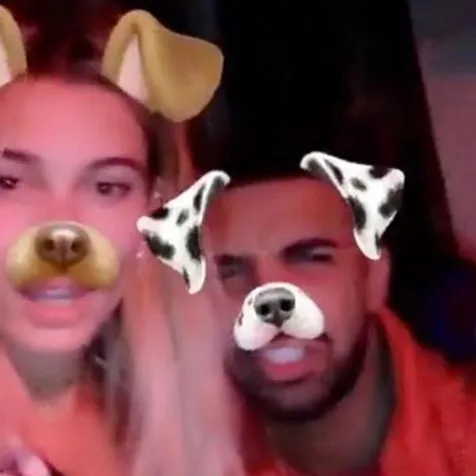 Drake dan Hailey Baldwin ketahuan kencan © Snapchat
