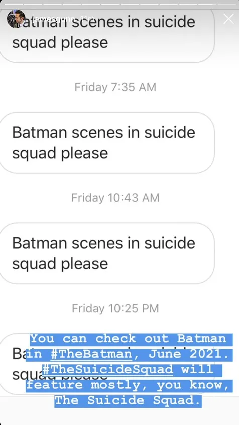 Batman di SUICIDE SQUADS