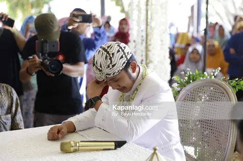 Rafly Nangis Usai Ijab Kabul