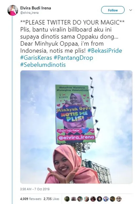 Ingin Dinotice Idola Korea