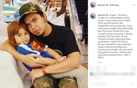 El Rumi Juga Tulis Ucapan untuk Ahmad Dhani