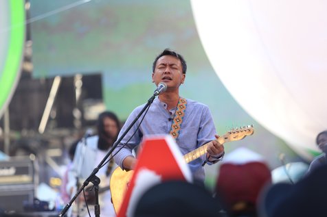 ERK berikan penampilan berbeda di Soundrenaline 2017 ©KapanLagi.com®/Fikri Alfi Rosyadi