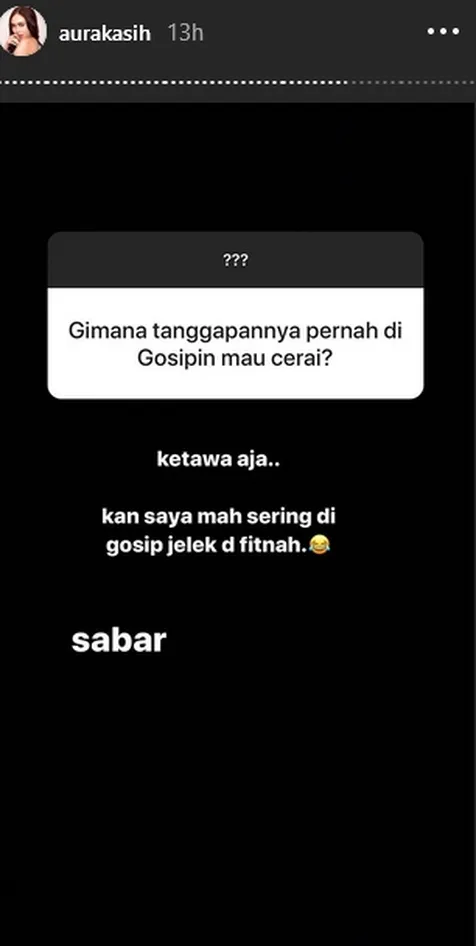Soal Gosip Cerai