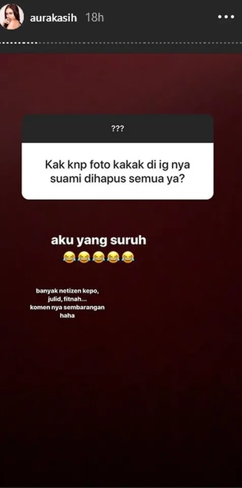 Foto Dihapus di Instagram Eryck