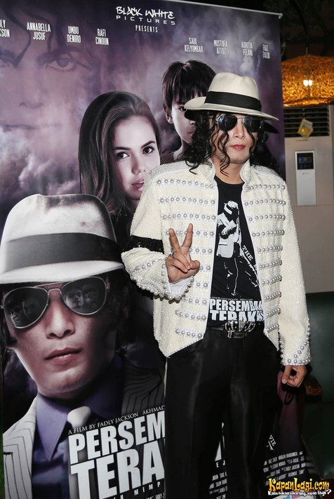 Fadly Jackson berniat memberikan film ini sebagai hadiah untuk keluarga MJ/©Kapanlagi.com®/Budy Santoso