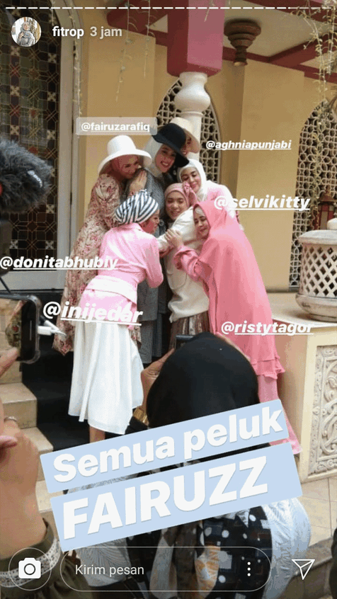 Dapat Pelukan Hangat