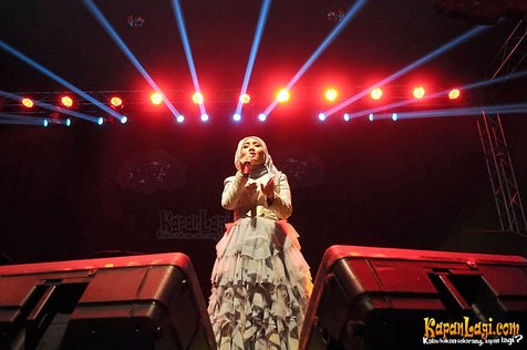 Fatin balas dendam di lagu ketiga yang dibawakannya.