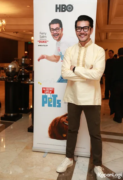 Ferry Salim senang dipercaya jadi pengisi suara dalam film THE SECRET LIFE OF PETS