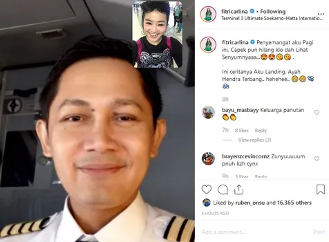Suami Penyemangat Fitri Carlina