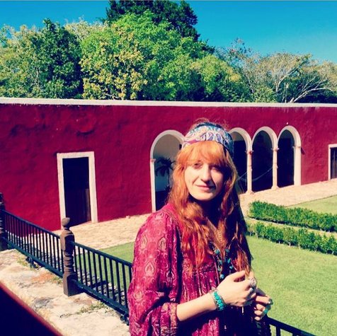 Florence Welch © Florence and The Machine Official Facebook