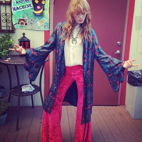 Florence Welch © Florence and The Machine Official Facebook