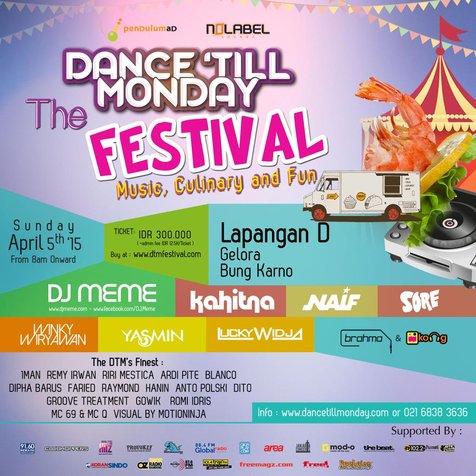 Dance Till Monday The Festival 2015