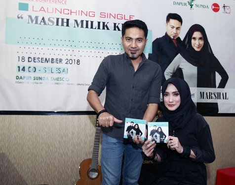 Marshal dan Natasha rilis single kolaborasi / Credit: KapanLagi - Akrom Sukarya