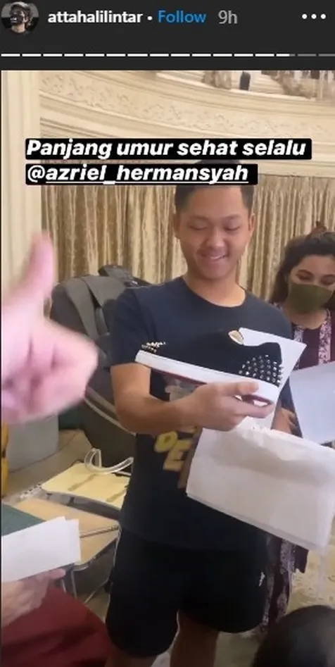 Kado dari Atta Halilintar