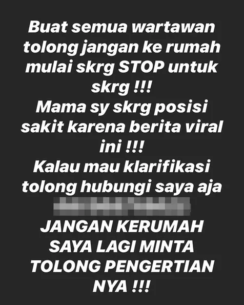 Clara Gopa Minta Pengertian