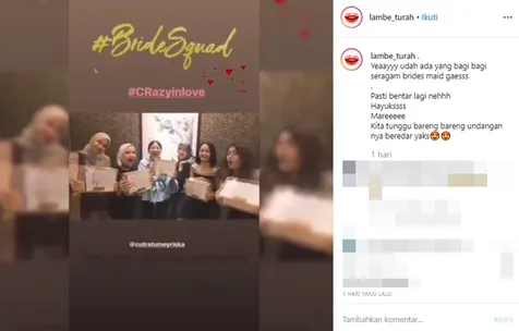 Cut Meyriska Bagikan Seragam