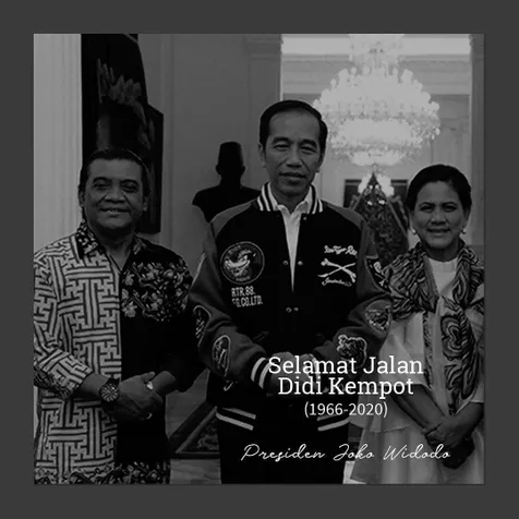 Jokowi Turut Berduka Kala Didi Kempot Wafat