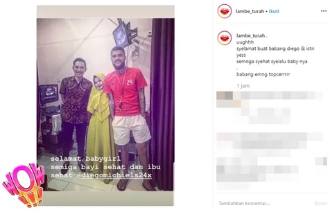 Diego Michiels dan Istri Dapat Selamat