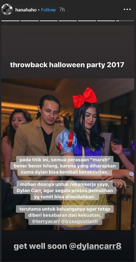Hana Ingin Dylan Kembali Pulih