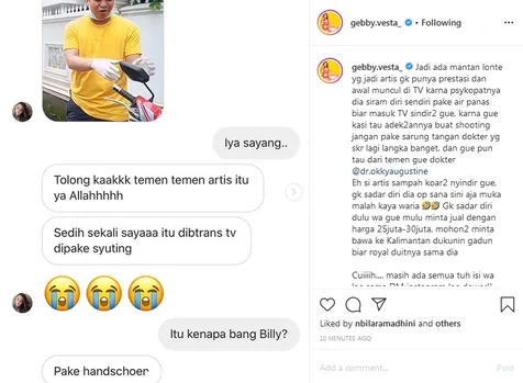 Sebut Artis Prostitusi