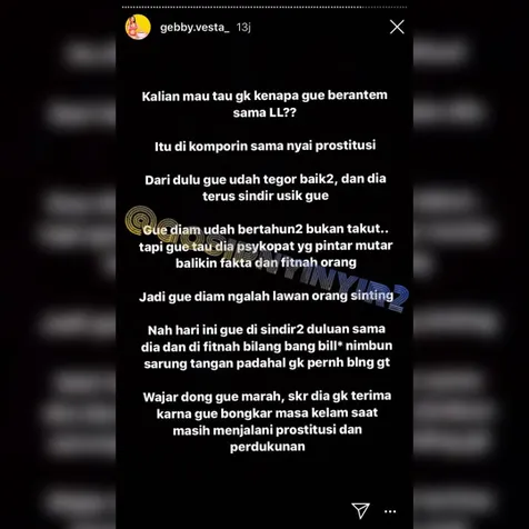 Perseteruannya dengan Lucina Luna Karena Nikita Mirzani