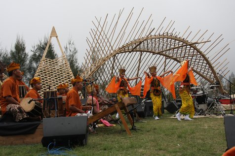 Penampilan Tarian dan Musik Sanggar Gejah Arum/@Foto: KapanLagi.com®/Fajar Adhityo