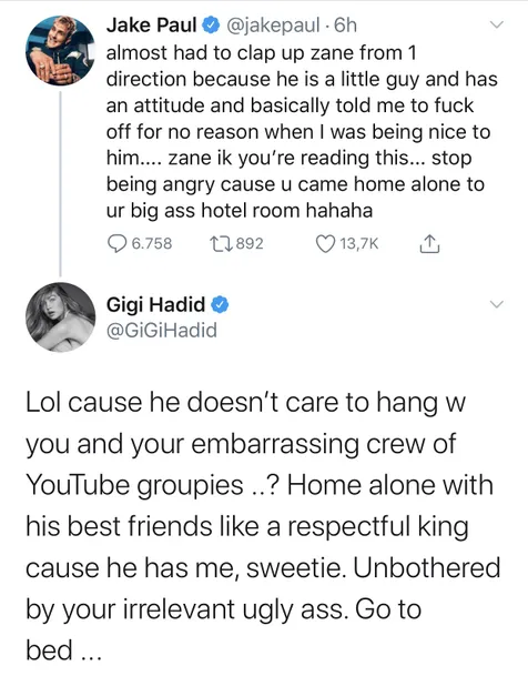 Gigi Hadid Pasang Badan