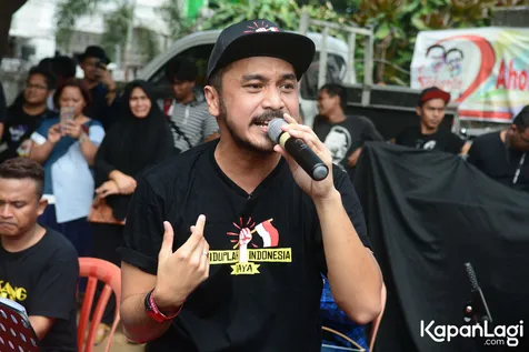 Giring Nidji bakal ngamen di 24 lokasi di Jakarta © KapanLagi.com®/Bayu Herdianto