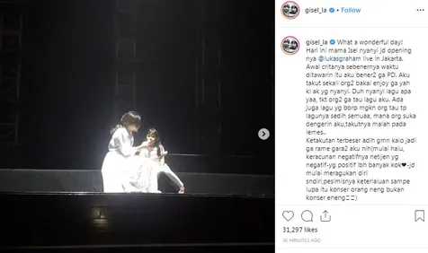 Gempi Ikuti Penampilan Gisel