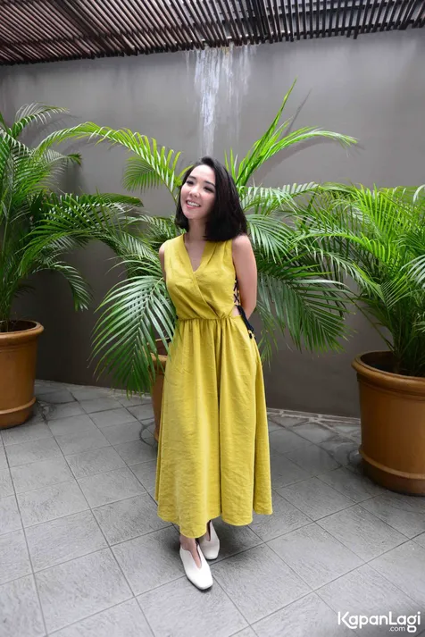 Gisella Anastasia selalu perhatikan mood Gempy di lokasi syuting © KapanLagi.com®/Bayu Herdianto
