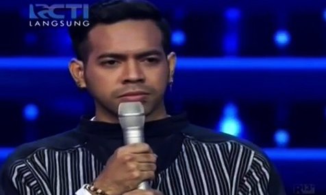 Langkah Glen harus terhenti di babak top 8. (Credit: YouTube/IndonesianIdol)