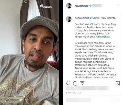 Sempat Bernyanyi dengan Menahan Sakit Kepala