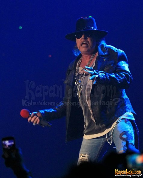 Axl Rose sudah puas berkarir @KapanLagi.com®