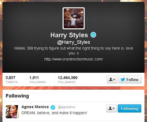 Twitter Harry Styles