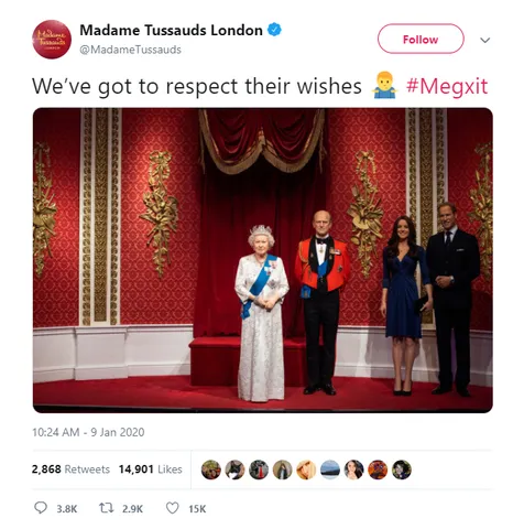 Penampakan Display Royal Family