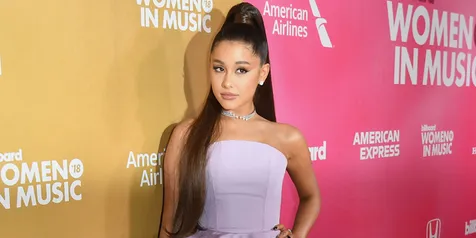 Reaksi Ariana Grande