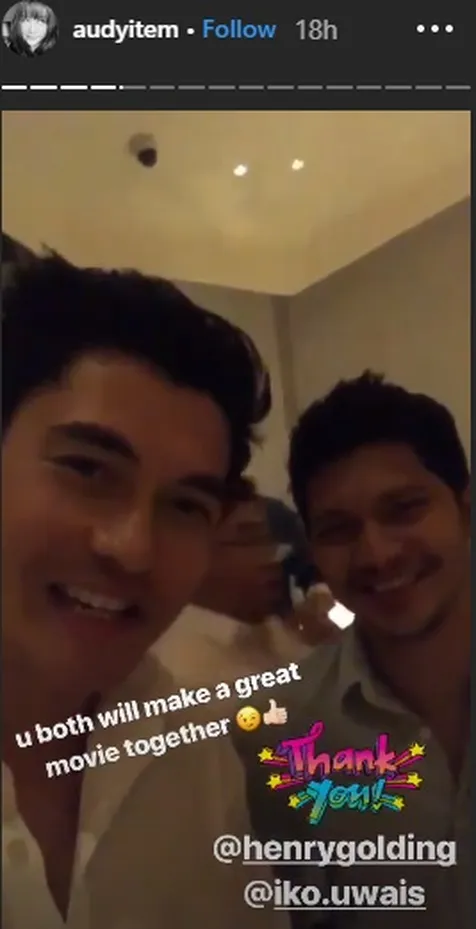 Henry Golding Kirim Pesan Untuk Audy