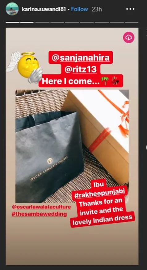 Undangan Dapat Bingkisan Gaun India?