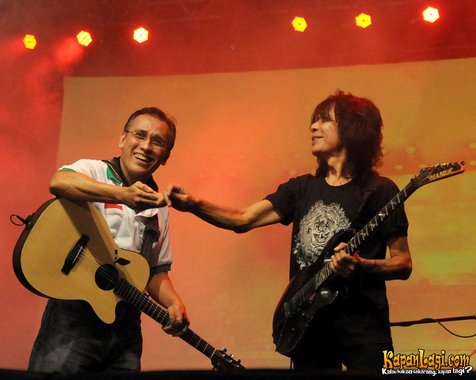 Ian Antono bersama Iwan Fals @KapanLagi.com®