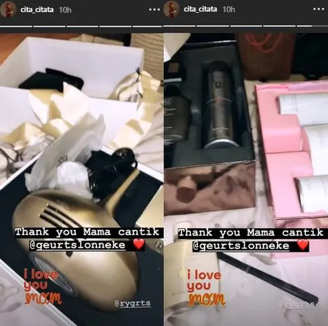 Terima Hadiah dari Calon Ibu Mertua