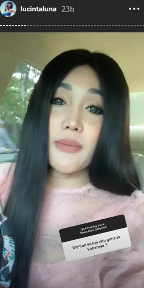 Kabar Mantan Suami Lucinta